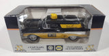 1926 to 2001 A UAP NAPA Classic 75th Anniversary Limited Edition 1957 Chevrolet Wagon Black and Yellow 1/24 Scale Die Cast Toy Car Vehicle Coin Bank New In Box