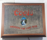 Vintage 1978 Coors America's Fine Light Beer Light Up Electric 20" x 25" Wall Sign