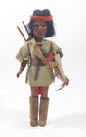 Vintage Raw Hide Clothing Aboriginal Native Indian 8" Tall Doll with Opening and Closing Eyes