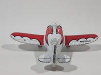Vintage Zee Toys Dyna Flites Gee Bee A135 NR2100 White and Red Die Cast Toy Air Plane