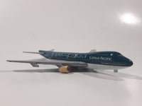 Herpa Wings Boeing 747 Cathay Pacific Dark Green Die Cast Toy Jet Airplane Missing Parts