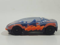 1995 McDonald's Hot Wheels Lightning Speed #9 Orange Die Cast Toy Car Vehicle