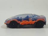 1995 McDonald's Hot Wheels Lightning Speed #9 Orange Die Cast Toy Car Vehicle