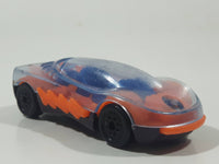 1995 McDonald's Hot Wheels Lightning Speed #9 Orange Die Cast Toy Car Vehicle