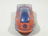 1995 McDonald's Hot Wheels Lightning Speed #9 Orange Die Cast Toy Car Vehicle