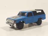 Vintage 1980s Road Champs Promotion Design Pickup Truck Blue Die Cast Toy Car Vehicle