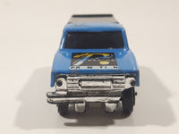 Vintage 1980s Road Champs Promotion Design Pickup Truck Blue Die Cast Toy Car Vehicle