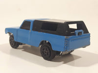 Vintage 1980s Road Champs Promotion Design Pickup Truck Blue Die Cast Toy Car Vehicle