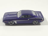 2011 Hot Wheels Street Beasts '70 Plymouth AAR Cuda Metallic Purple Die Cast Toy Muscle Car Vehicle