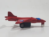 No. 6024 - 6029 Fighter Jet Red Pullback Motorized Friction Die Cast Toy Car Vehicle