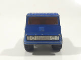 Vintage Majorette Explorateur Volvo Laplander No. 260 1/59 Scale Blue Gold Die Cast Toy Car Vehicle