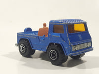 Vintage Majorette Explorateur Volvo Laplander No. 260 1/59 Scale Blue Gold Die Cast Toy Car Vehicle