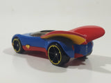 2018 Hot Wheels DC Universe Character Cars Supergirl Blue Die Cast Toy Car Vehicle