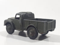 Vintage Meccano Dinky Toys Army 1 Ton Cargo Truck Army Green Die Cast Toy Car Vehicle