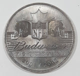 2001 2002 Budweiser NFL Football Super Bowl World Champions Chicago Bears XX 1 3/8" Diameter Metal Coin Token