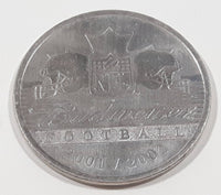 2001 2002 Budweiser NFL Football Super Bowl World Champions Baltimore Ravens XXXV 1 3/8" Diameter Metal Coin Token