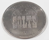 2001 2002 Budweiser NFL Football Super Bowl World Champions Indianapolis Colts V 1 3/8" Diameter Metal Coin Token