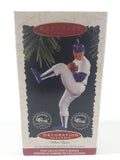 1996 Hallmark Keepsake Ornament Nolan Ryan At the Ballpark 4 1/4" Tall Figure New in Box