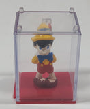 Disney Pinocchio Miniature 1 1/4" Tall Toy Figure in Case
