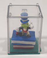 Disney Jiminy Cricket Miniature 1 1/4" Tall Toy Figure in Case