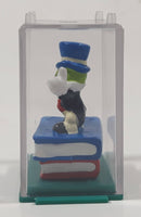 Disney Jiminy Cricket Miniature 1 1/4" Tall Toy Figure in Case