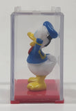 Disney Donald Duck Miniature 1 1/4" Tall Toy Figure in Case