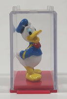 Disney Donald Duck Miniature 1 1/4" Tall Toy Figure in Case