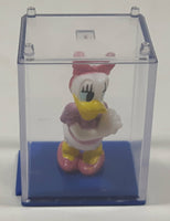 Disney Daisy Duck Miniature 1 1/4" Tall Toy Figure in Case