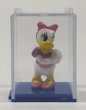 Disney Daisy Duck Miniature 1 1/4" Tall Toy Figure in Case