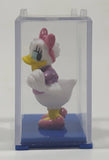 Disney Daisy Duck Miniature 1 1/4" Tall Toy Figure in Case