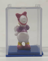 Disney Daisy Duck Miniature 1 1/4" Tall Toy Figure in Case