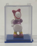 Disney Daisy Duck Miniature 1 1/4" Tall Toy Figure in Case