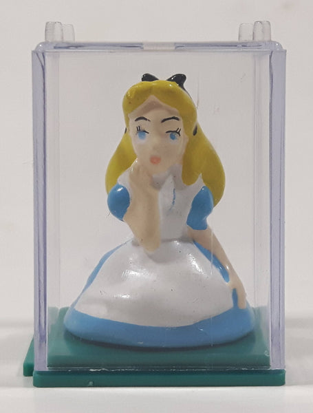 Disney Alice in Wonderland Alice Miniature 1 1/4" Tall Toy Figure in Case