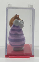 Disney Alice in Wonderland Cheshire Cat Miniature 1 1/4" Tall Toy Figure in Case