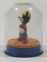 Yujin Disney Mickey Mouse Miniature 1 1/8" Tall Toy Figure in Dome Case