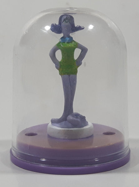 Yujin Disney Monsters Inc Celia Rae Miniature 1 3/8" Tall Toy Figure in Dome Case