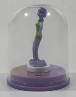 Yujin Disney Monsters Inc Celia Rae Miniature 1 3/8" Tall Toy Figure in Dome Case