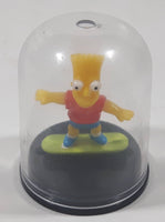 Yujin The Simpsons Bart Simpson Miniature 1 1/4" Tall Toy Figure in Dome Case