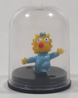 Yujin The Simpsons Maggie Simpson Miniature 1" Tall Toy Figure in Dome Case