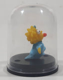 Yujin The Simpsons Maggie Simpson Miniature 1" Tall Toy Figure in Dome Case