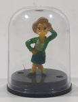 Yujin The Simpsons Edna Krabappel Miniature 1 1/4" Tall Toy Figure in Dome Case