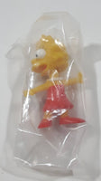 2002 Tomy The Simpsons Lisa Simpson Miniature 1 1/2" Tall Toy Figure in Egg