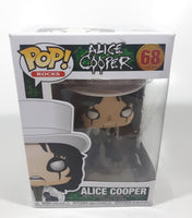 2017 Funko Pop! Alice Cooper #68 Alice Cooper 4" Tall Toy Vinyl Figure New in Box