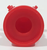 Small Red Plastic 1 3/8" Tall Toy Fire Hydrant