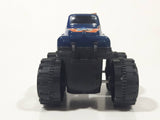 #5 Racing Monster Truck Blue Plastic 2 1/8" Long Toy Car Vehicle