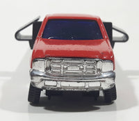 Maisto Ford F-350 Super Duty Flat Bed Truck "Truck & Tractor Supply USA" Red Die Cast Toy Car Vehicle