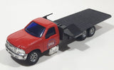 Maisto Ford F-350 Super Duty Flat Bed Truck "Truck & Tractor Supply USA" Red Die Cast Toy Car Vehicle