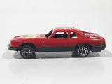 Unknown Brand Jaguar XJS Fire Dept 13 Red Die Cast Toy Car Vehicle