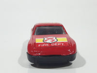 Unknown Brand Fire Dept 15 Red Die Cast Toy Car Vehicle