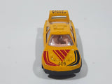 Unknown Brand Rally Winner 405 Yellow Die Cast Toy Car Vehicle